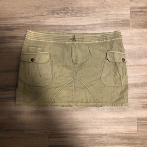 Camo inspired skirt from Mango in size 6